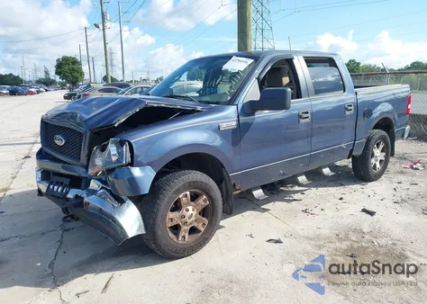 2005 Ford F-150 Fx4/Lariat/Xlt из США, поврежденный, VIN 1FTPW14515FA31111